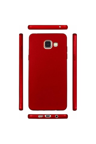 Samsung Uyumlu Galaxy A5 2016 Kilif Mat Silikon Kilif Simple Case 527462587