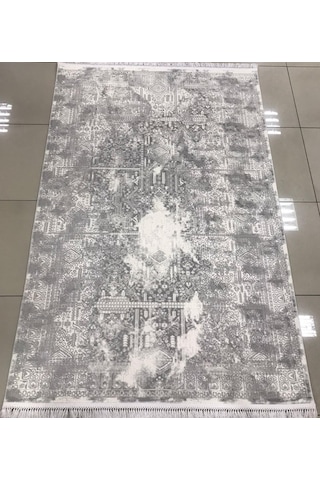 Padişah Halı Santo 77768 095 Serisi Akrilik Salon Oturma Yatak Odası Halısı Gri