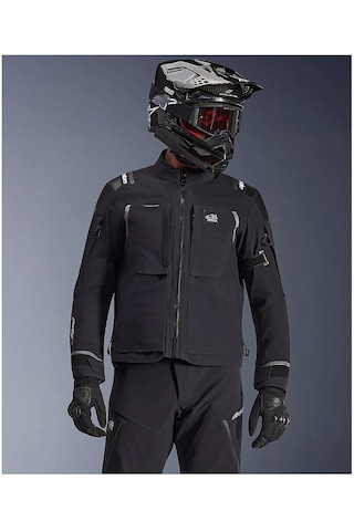 Alpinestars Andes Pro Ds Xf Korumalı Motosiklet Montu Siyah Gri