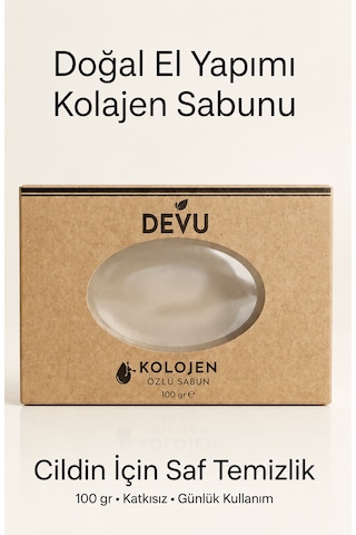 El Yapımı Kolajen Doğal Sabun 100 G