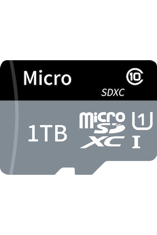 Geeroyoo Tf Hafıza Kartı 1tb U1 C10: Yüksek Hızlı, Dayanıklı, Su Geçirmez, Akıllı Telefon, Araba Kaydedici, Kameralar İçin Mikro Sd Kartı