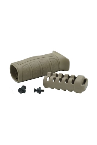 Dlg Dikey Kauçuk Kaymaz M-lok Tutamak Foregrip - Tan Dlg-165-tn