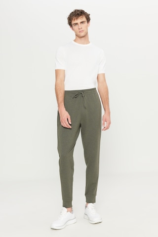 AC&Co / Altınyıldız Classics Erkek Hakı Melanj Standart Fit 2 İplik Cepli Rahat Recycle Pamuklu Jogger Eşofman Altı Hakı Melanj