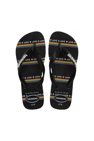 Havaianas Kadın Top Pride Siyah Parmak Arası Terlik-14523