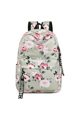 Sırt Çantası Bayan Sırt Çantası Etnik Rüzgar Baskı Çiçek Su Geçirmez Büyük Kapasiteli Seyahat Kadın Çantası Öğrenci Okul Çantası Matches The İmage Çok Renkli