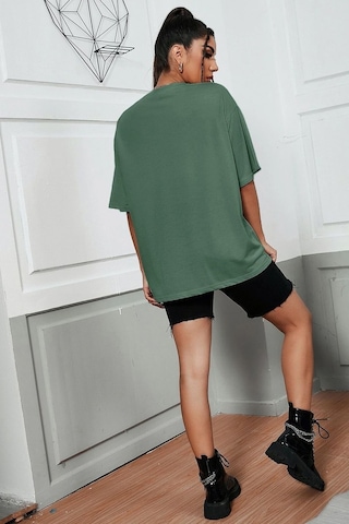 Unisex Pamuklu T-shirt Yeşil