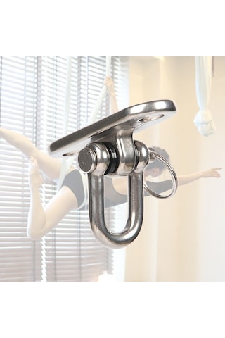 Strade Store Yüksek Mukavemetli Salıncak Yoga Asılı Kanca Askısı Tavan Kanca Montaj Tarzı 1 Mor