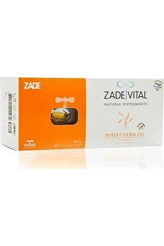 Zade Vital Rüşeym Yağı 500 Mg 60 Kapsül