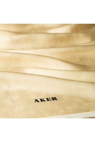 7208701 - 361 - Aker Marka Ipek Krep Saten (%100 Ipek) Eşarp