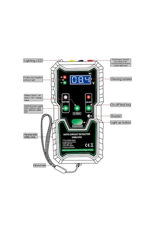 Maoyaya 0-100v Dc Akü Test Cihazı, Otomotiv Akü Yükü Devre Test