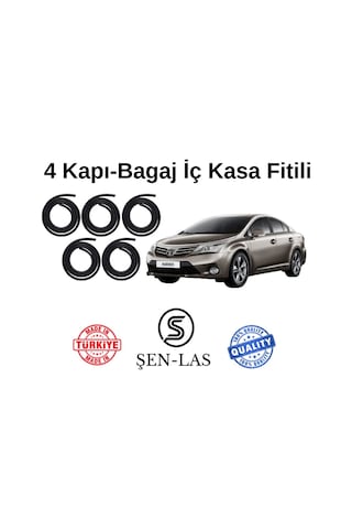 Toyota Avensis 2010-2014 Şen-las 4 Kapı + Bagaj Fitili Şl27611
