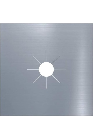 River World 5 Adet Ocaklar İçin Koruyucu Ped Alüminyum Renkli