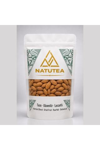 Natutea Çiğ Badem 500 G X 2 Adet 1 Kg Kuruyemiş