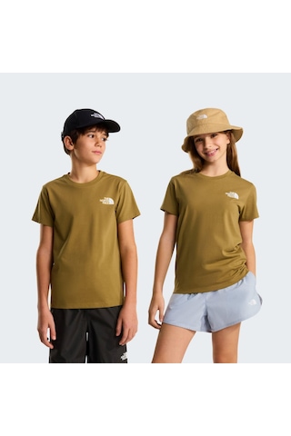 The North Face Teen Sımple Dome Regular Ss Tee Genç Tişört Nf0a87t42el1 Sarı