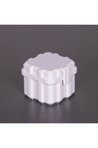 Aaa Pil Saklama Kutusu 3d Baskı Taşıma Kutusu 16'lı Pil Organizer Kutu Beyaz