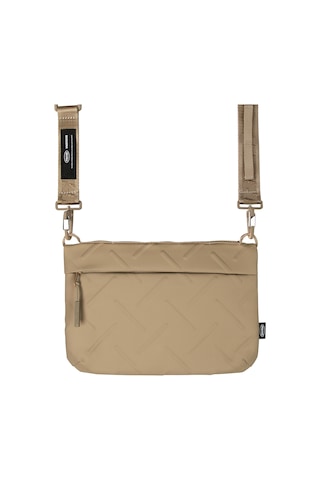 Skinarma Satchel Juno Desenli Naylon Scout Bilek Askı Kayışlı Aksesuar Çantası Haki