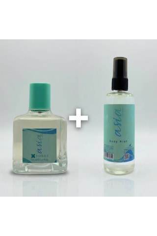 2'li Fırsat Paketi Asia Parfüm & Body Mist Bakım Seti Oto Parfüm Hediyeli Çiçeksi - Turunçgil