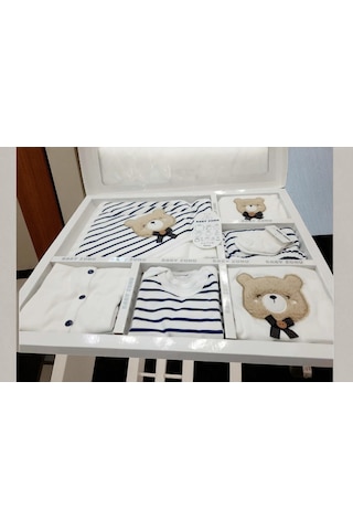 Milays Baby Zuhu 10 Parça Hastane Çıkışı Erkek Bebek