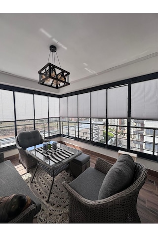 Perdema Kancalı/vidalı Jalvolin Plise Cam Balkon Perdesi - Ofis Perdesi - Mutfak Perdesi - Salon Perdesi Krem