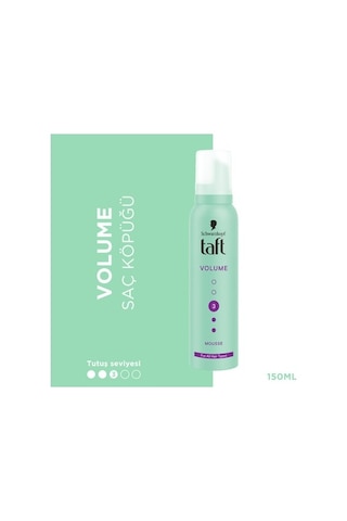 Hacim Verici Saç Köpüğü, 150 Ml, Yapışkan His Bırakmayan Formül