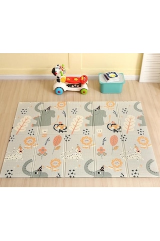 MooieBaby's Circus Katlanabilir Oyun Matı Oyun Halısı 150 X 180 X 1 Cm