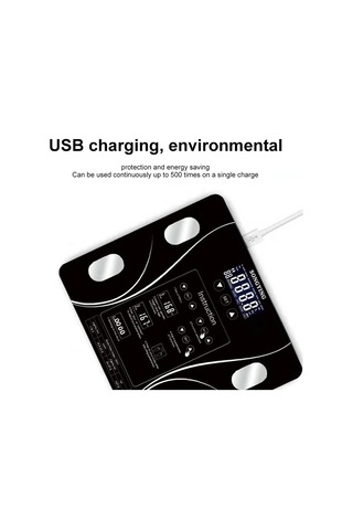 Sones Lcd Ekran Gövde Elektronik Akıllı Tartı Terazileri Banyo Terazisi Dijital İnsan Ağırlık Terazileri