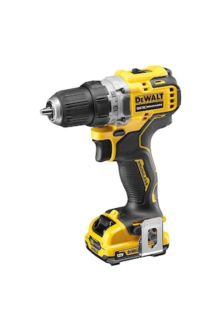 Dewalt DCD701D2-QW 12V 2.0 Ah Çift Akülü Kömürsüz Kompakt Akülü Vidalama