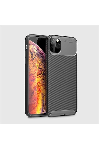 Apple Uyumlu iPhone 11 Pro Kılıf Zore Negro Silikon Kapak Yeşil