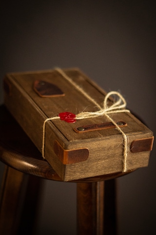 Hediyelik Ahşap Kutu İsimli Büyük