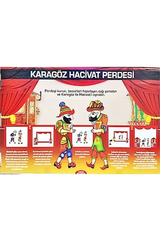 Karagöz Hacivat Karkterleri Gölge Oyunu