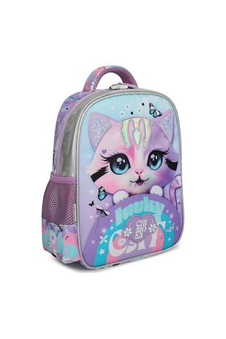 Chımola Cute Cat Sırt Çantası 12" Çok Renkli
