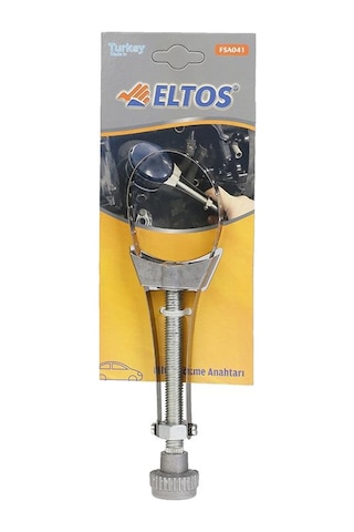 Eltos FSA041 Vidalı Filtre Yağ Sökme Anahtarı Metal Bant Kayışlı