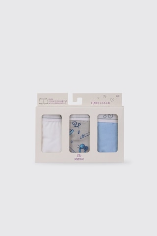 Panço Erkek Çocuk 3'lü Boxer Set 2612bk14001 Renkli