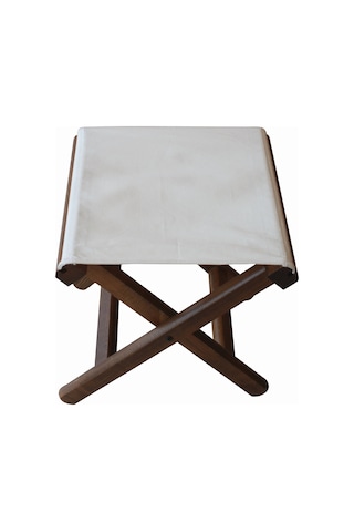 Bahçeme Kaş Katlanır Portatif Ahşap Bahçe Balkon Taburesi