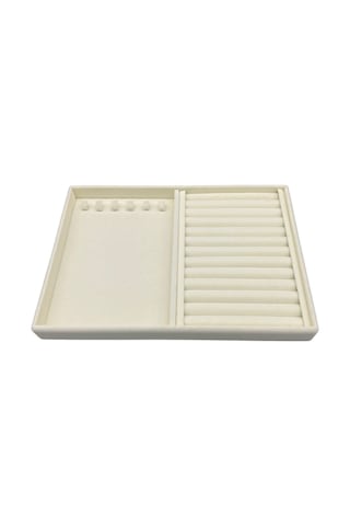 Yerli Üretim Venedik Model Süet Kumaş Krem 34/24 Cm Tırnaklı-sosi