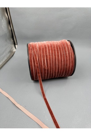Paşateks - 1 Cm Düz Kadife - 5 Metre A.Maun