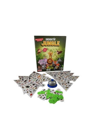 Hobi Eğitim Dedektif Jungle Zeka Oyunu