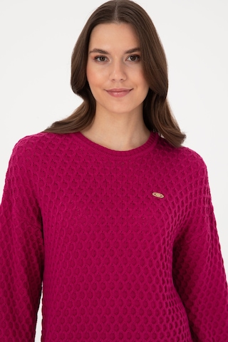 U.S. Polo Assn. U.s. Polo Assn. Kadın Fuşya Kazak /triko 50314698-vr023 Fusya