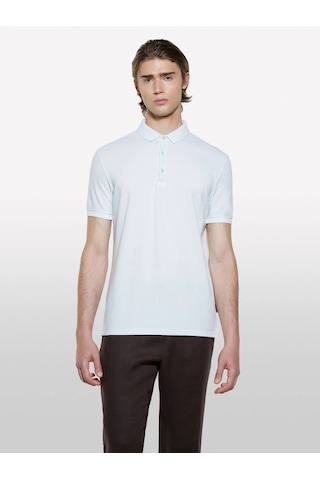 %100 Pamuk Regular Fit Polo T-shirt Erkek Açık Gri Polo - 325p3089s300t Açık Gri