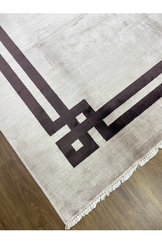 Dıamond Viskon Makina Halısı Brown 200x300 Diğer