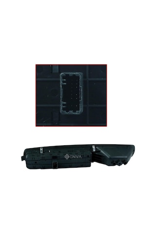 Renault Fluence Cam Açma Dügmesi Anahtari Tek Soket 13-Pin 264836268