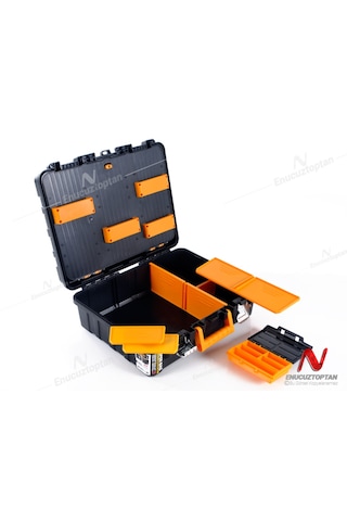 Teknisyen Takım Çantası Usta Takım Çantası Bavul Bond Çanta Sarı-Siyah