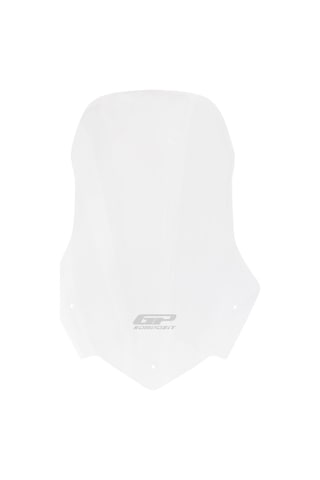 GP Kompozit SYM Wolf 2012-2016 Uyumlu 3 Delikli Ön Cam Şeffaf 49 cm