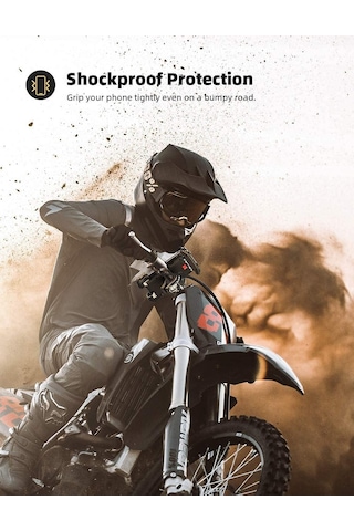 Telefon Tutucu Bisiklet Gidonları İçin Ve Gidonlu Motosikletler İçin 360 Derece Dönebilen Kullanımı Rahat Ve Kolay Montaj 4.7 Ve 6.8 İnç Telefonlar İçin Uyumlu K355 2 Mixed