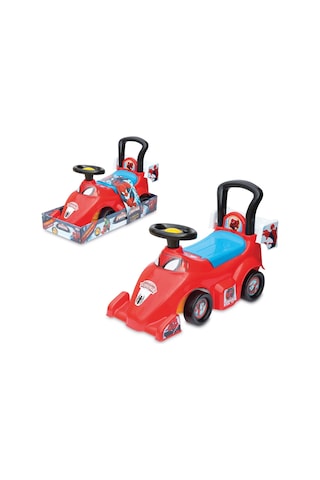 Spiderman F1 İlk Arabam - Binmeli Araba - Çocuk Arabası - İlk Adım Arabası