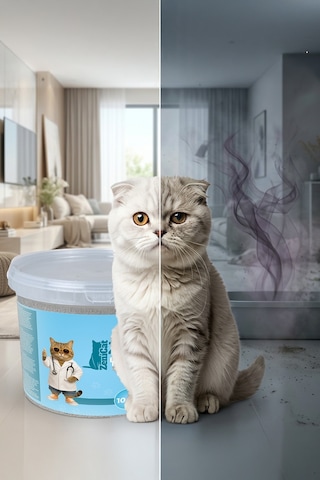 Zenihealth Erken Teşhis Bentonit Kedi Kumu 10 Lt Ph Seviyesine Göre Renk Değiştiren