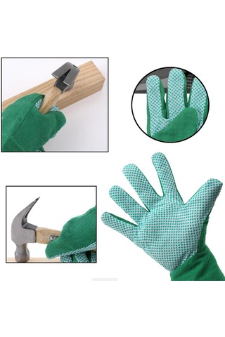 Homyl Bahçecilik Için Kaymaz Aşınmaya Dayanıklı Eldivenler