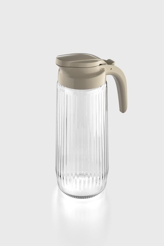 Renga Beluga 1500 Ml Gravürlü Cam Sürahi 111021 Sütlü Kahve