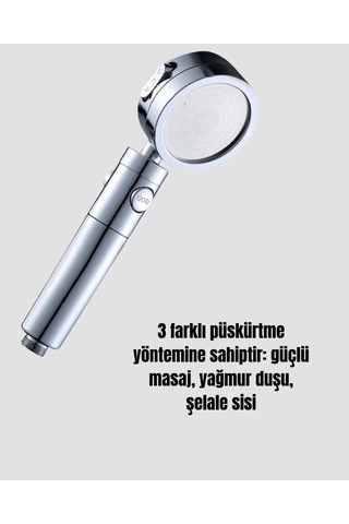 Home 360 Ayarlanabilir Çok Fonksiyonlu Duş Başlığı Diğer