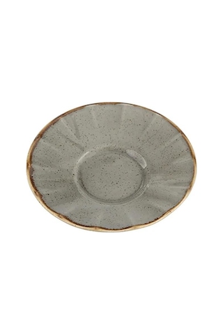 Porland Seasons Koyu Gri Ergonomik Çay Tabağı 11 Cm 04alm003036
